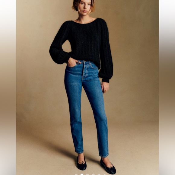 Sezane Denim - Sezane Denim Straight Leg Jeans Size 16 or 48